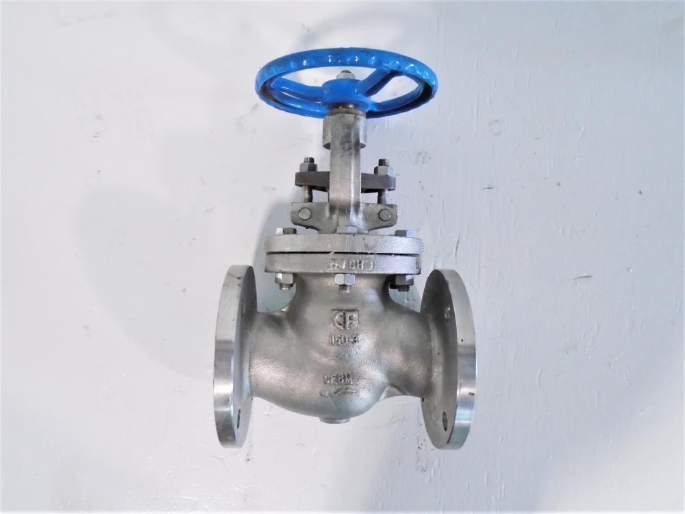 CF Fluid Controls 3" 150# CF8M Globe Valve, GL 15FC3